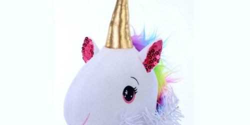 Pre-Lit 24″ Unicorn Christmas Tree Only $5 on Walmart.online (Regularly $17)