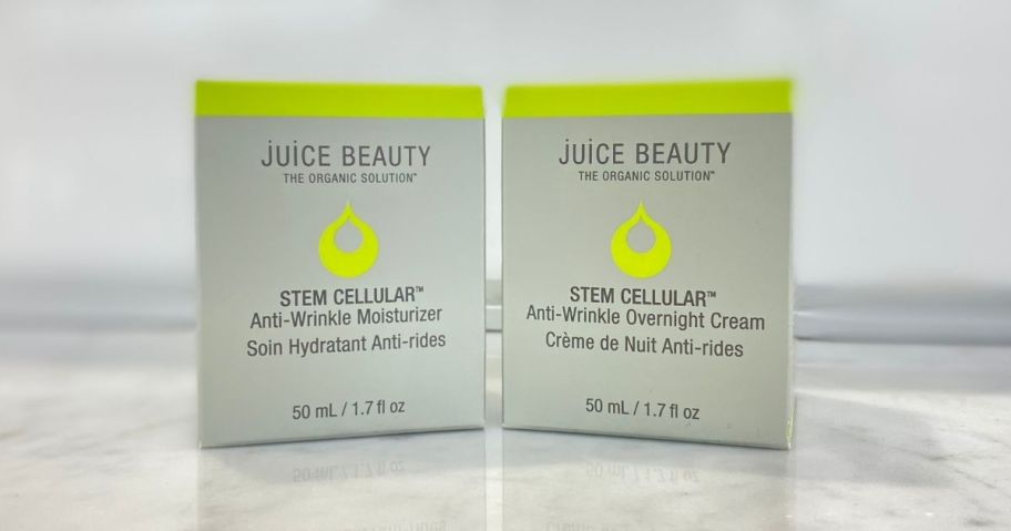 two Juice beauty creams