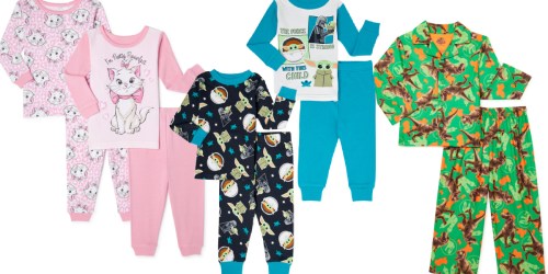 ** Baby & Toddler 4-Piece Pajama Sets from $7 on Walmart.online | Disney, Star Wars, Paw Patrol & More