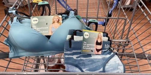 Kindly Yours Women’s Sustainable Bras & Underwear from $6.50 After Cash Back at Walmart