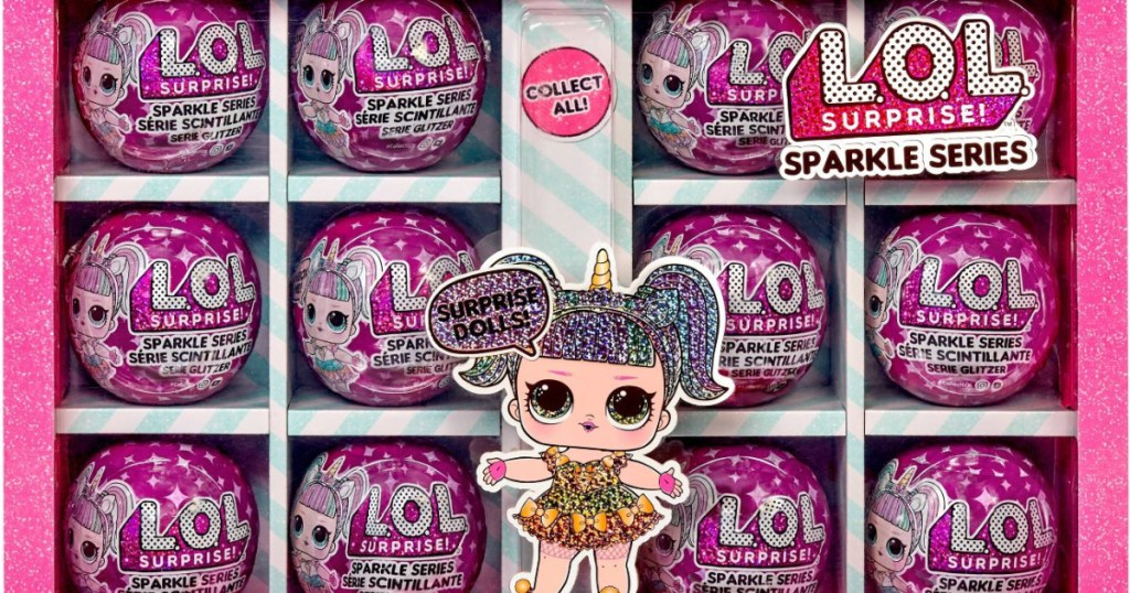 L.O.L. Surprise! Sparkle Series 12pk Suitcase