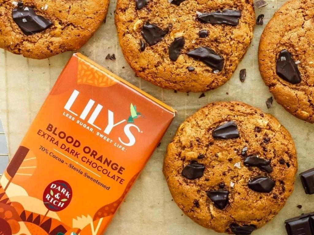 Lily's Blood Orange Dark Chocolate Bar 12-Pack