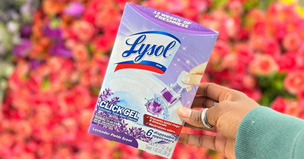 Lysol Click Gel Automatic Toilet Bowl Cleaner 6-Pack