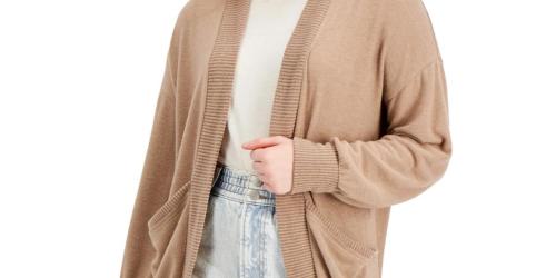 Women’s Cardigans from $14.99 on Macy’s.online (Regularly $44) | Includes Juniors, Petites, & Plus