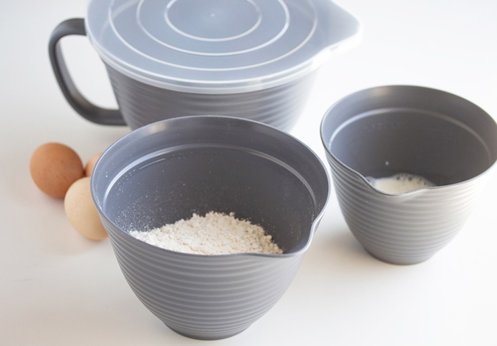 grey mixing bowl set