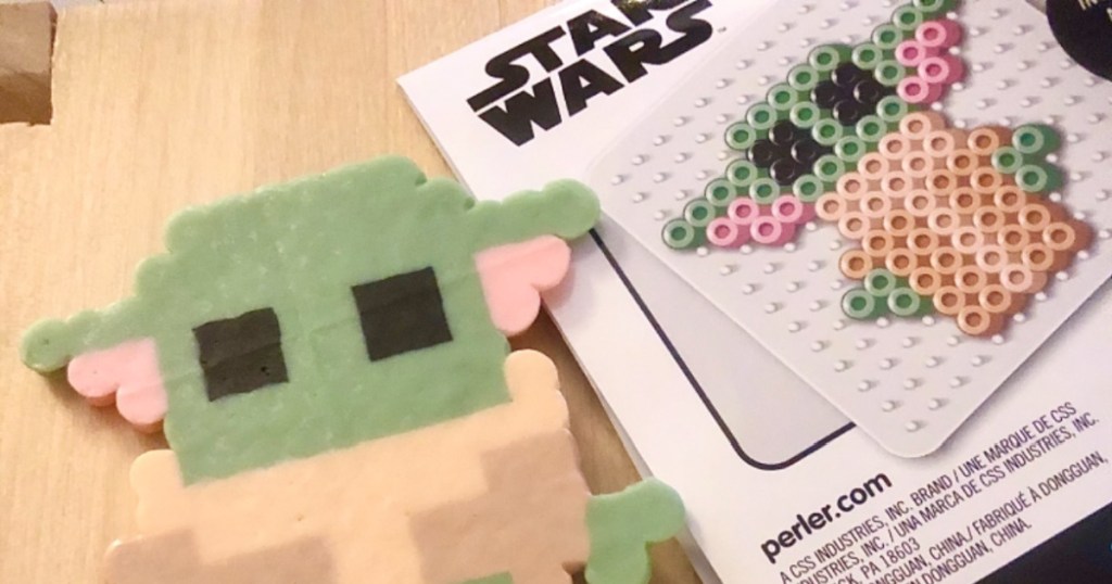 Mandalorian Baby Yoda Star Wars Mini Fuse Bead Activity Kit 