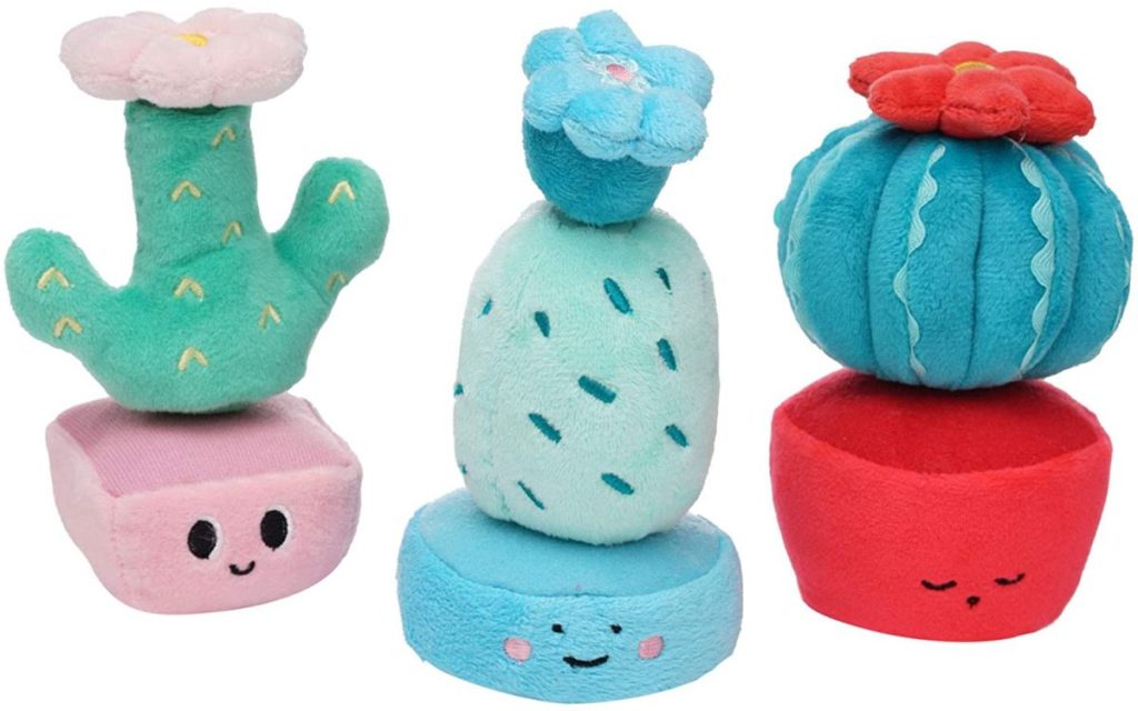 plush cactus stacking toys