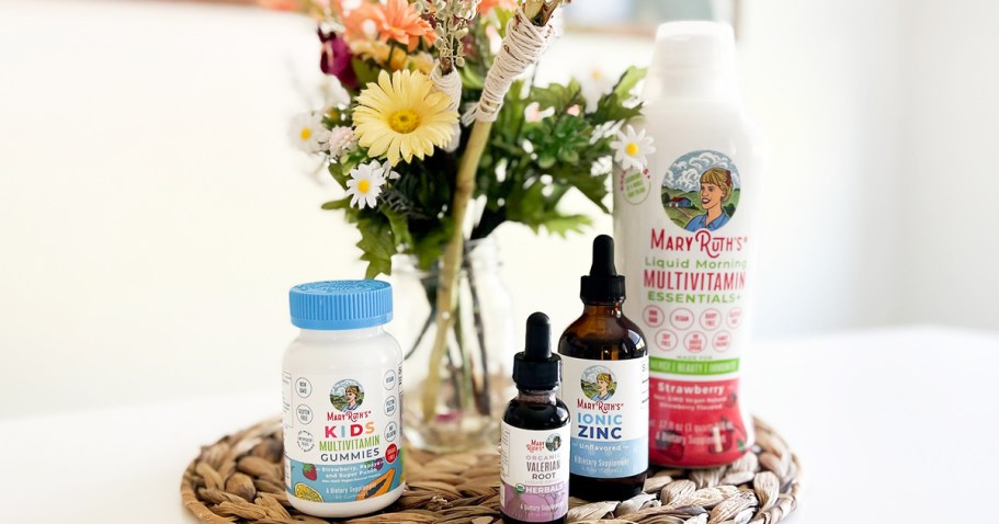 Up to 70% Off Highly-Rated MaryRuth’s Organics Vitamins & Supplements on Amazon (For Kids & Adults)