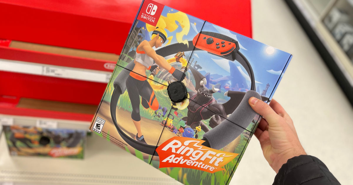 Nintendo Switch Ring Fit Adventure Game