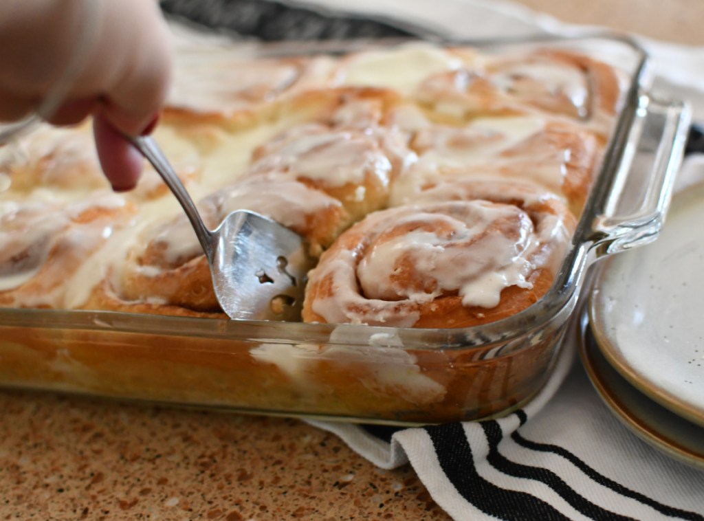 Using a cinnamon rolls hack to make gooey cinnamon rolls