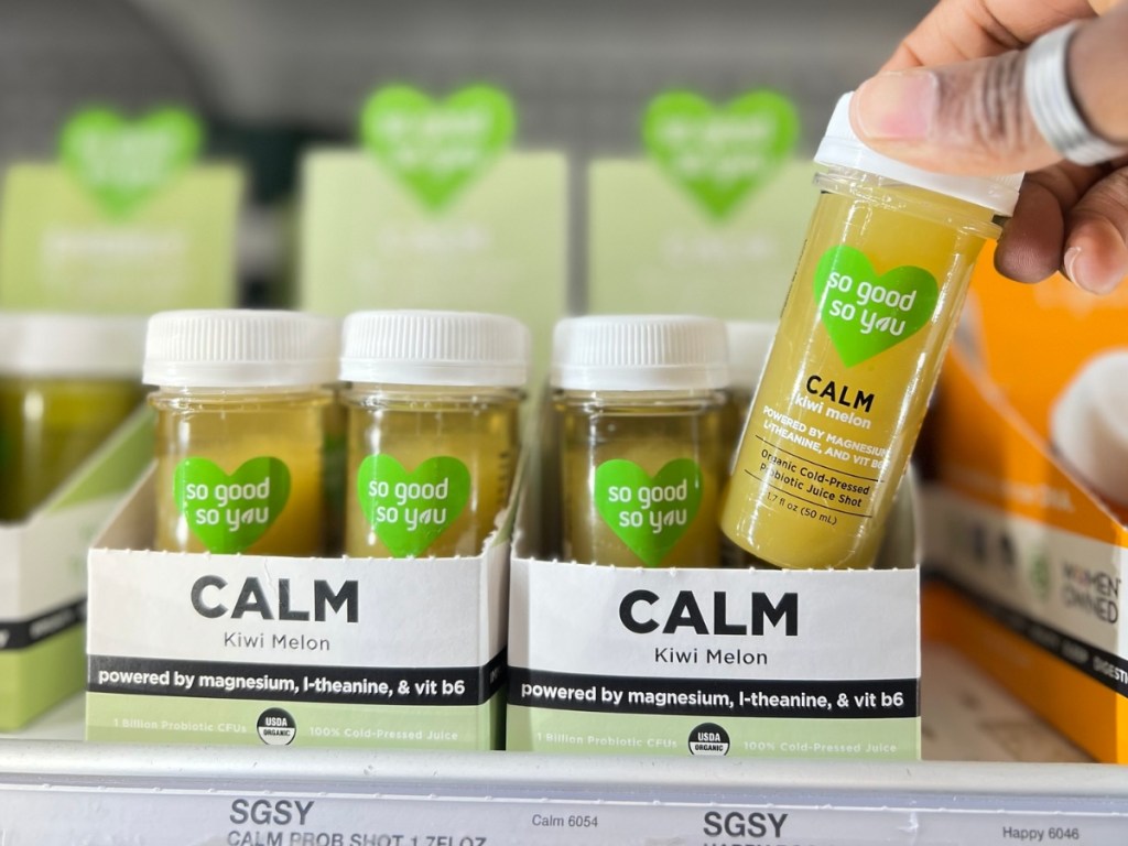 So Good So You Organic Calm Probiotic Wellness Shots