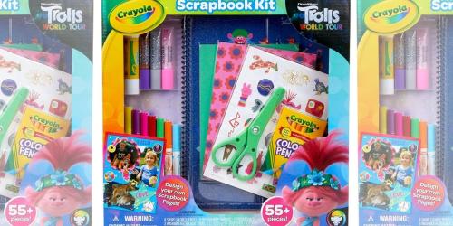 Crayola Trolls 2 Scrapbook Kit Only $6 on Walmart.online (Regularly $17)