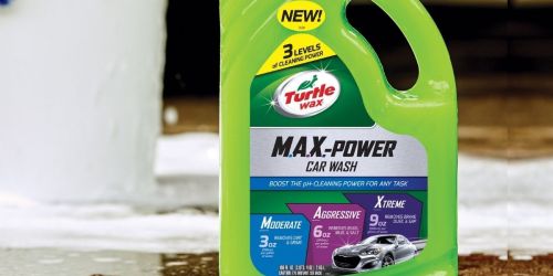 Turtle Wax Car Wash 100oz Only $4.88 on Walmart.online (Regularly $10)