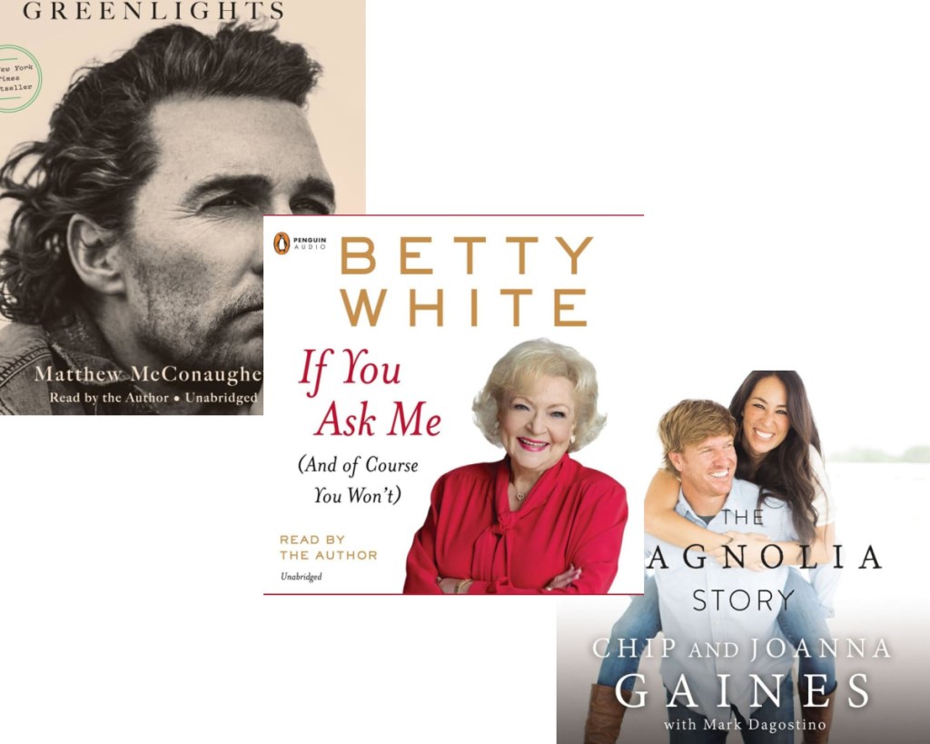 celebrity audiobooks on chirpbooks