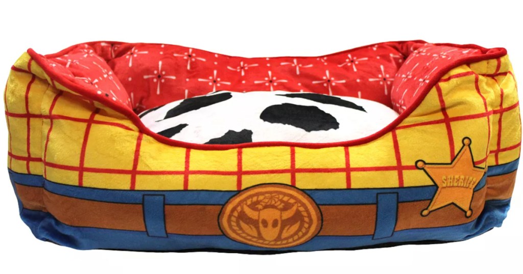 woody themed pet pillow