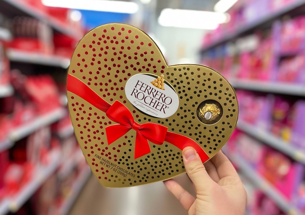 ferrero rocher chocolate valentine's box