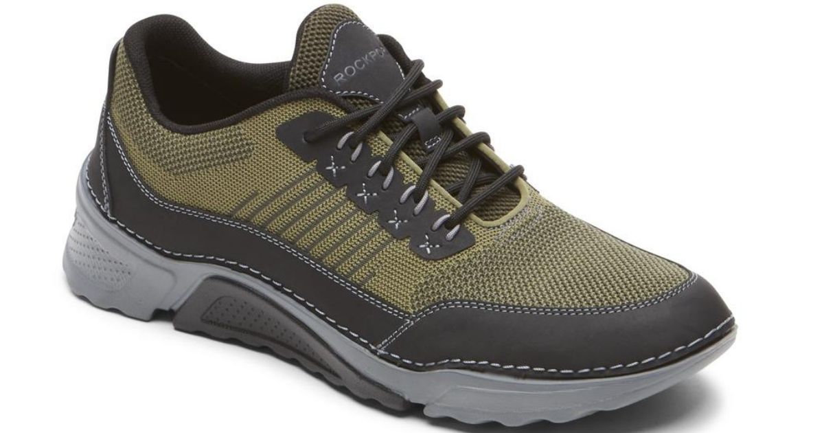 green Rockport mens shoes