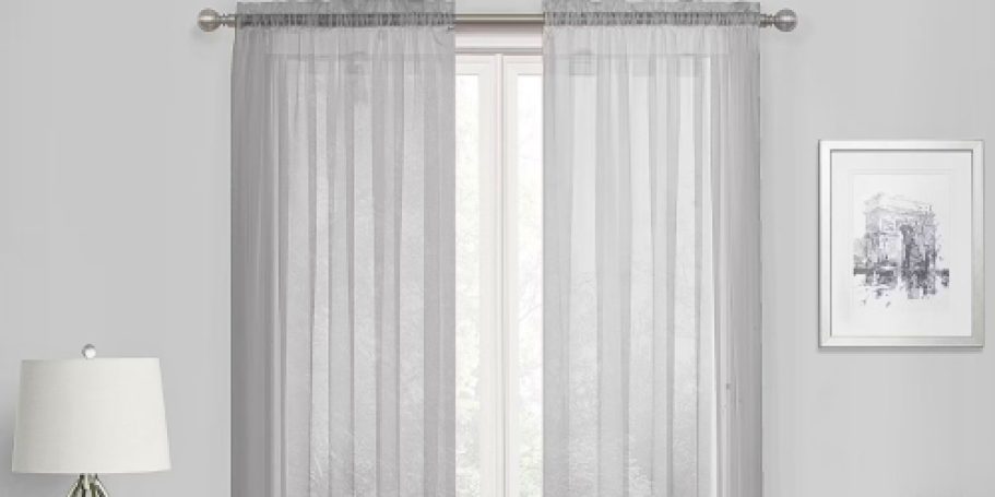 Buy One, Get TWO Free JCPenney Curtain Panels