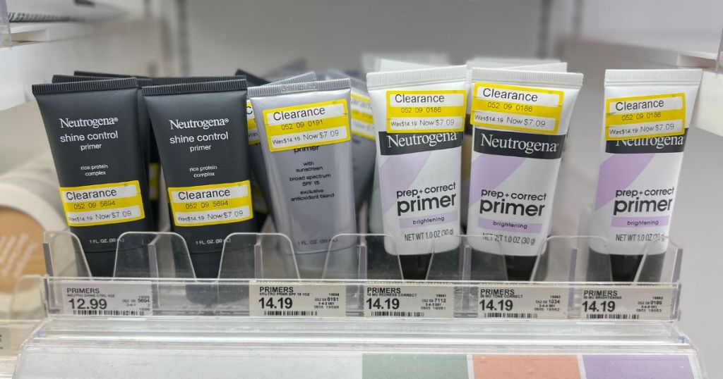 Neutrogena Shine Control Primer or Prep+Correct Primer