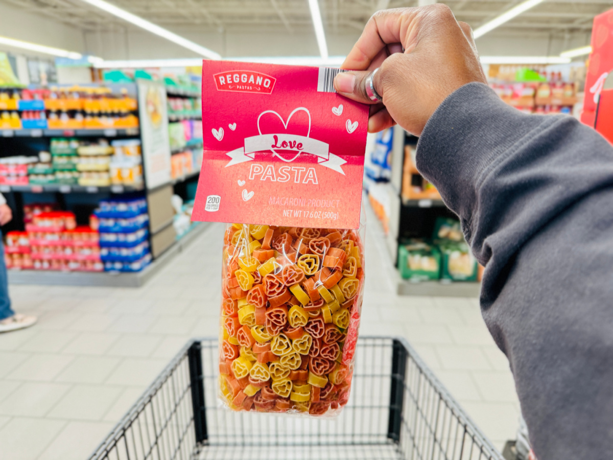 ALDI Has Heart-Shaped Pasta for Just $2.49 + More Valentine’s Day Treats!