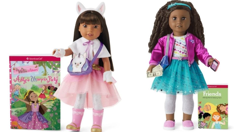 American Girl dolls and accessories