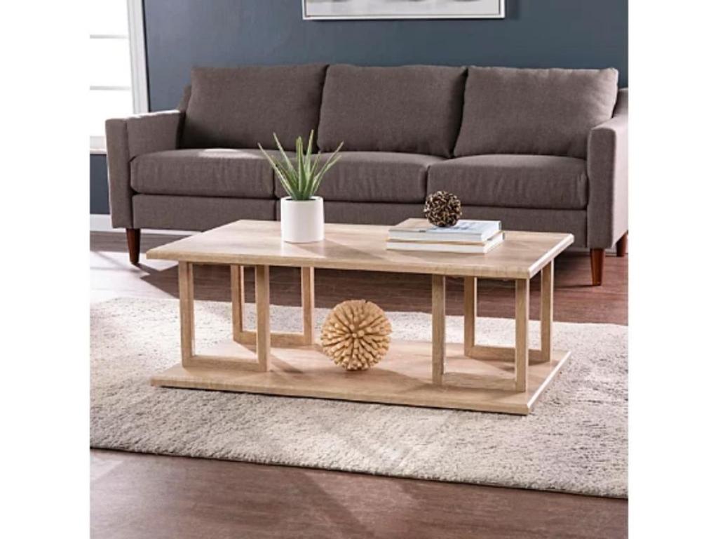 ashley furniture lashelle geometric cocktail table