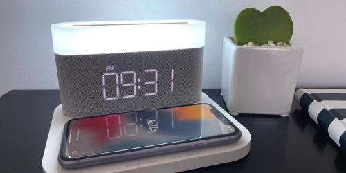 Digital Alarm Clock Just $32.49 Shipped on Amazon | Built-In Wireless Charger & Nightlight