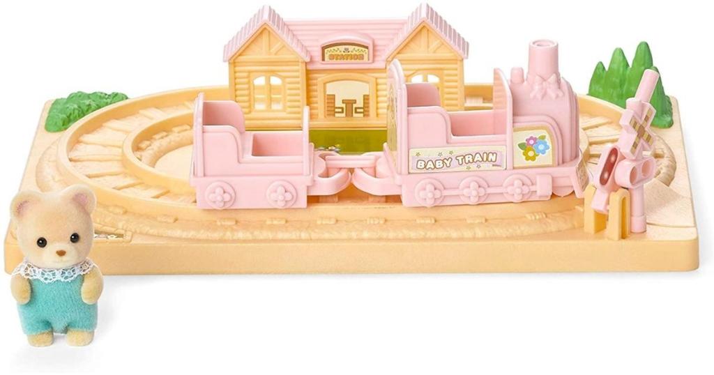 calico critters choo choo train with critter