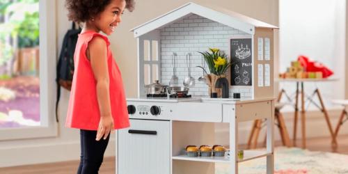 Farmhouse Play Kitchen w/ Chalkboard & More Only $59.99 Shipped on Walmart.online (Reg. $150)