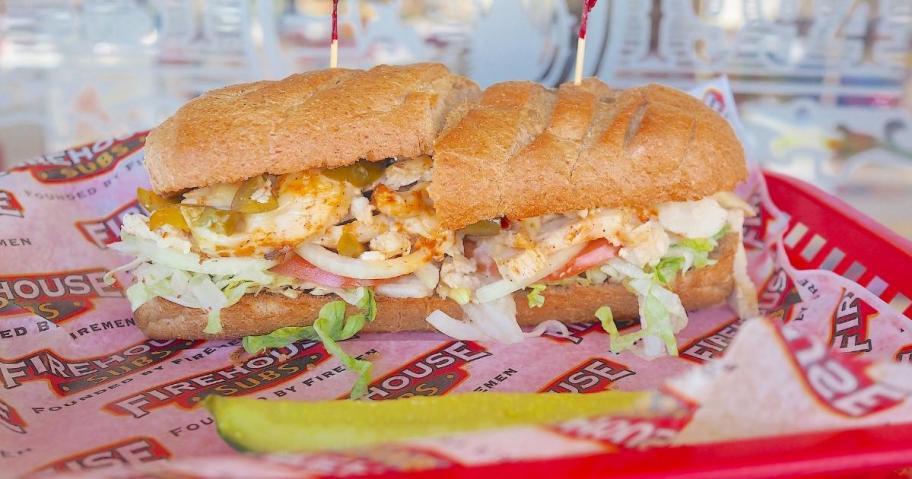 Firehouse Spicy Cajun Chicken Sub