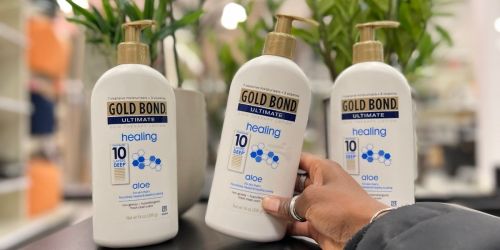 Gold Bond Healing Hydrating Lotion w/ Aloe Just $1.79 on Walgreens.online (Reg. $12)