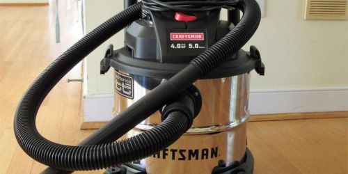 Craftsman Wet/Dry Shop Vacuum w/ Accessories Only $49.98 Shipped on Lowes.online