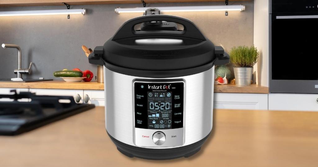 Instant Pot Max 6-Quart 9-in-1 Multi-Use Programmable Pressure Cooker