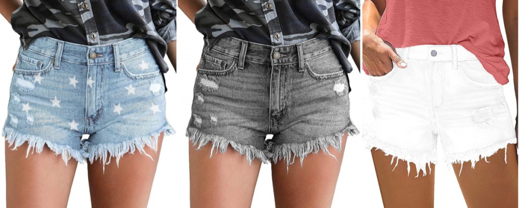 KISSMODA Women’s Denim Shorts