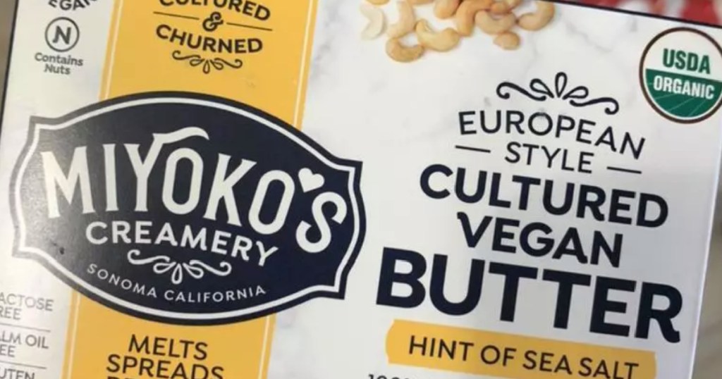 vegan butter in package 