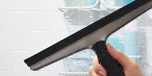 OXO Stainless Steel Shower Squeegee Only $10.99 on Amazon | Almost 20,000 5-Star Reviews!