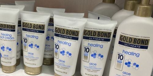 Gold Bond Ultimate Healing Skin Therapy or Foot Cream Only $2.49 Each on Walgreens.online