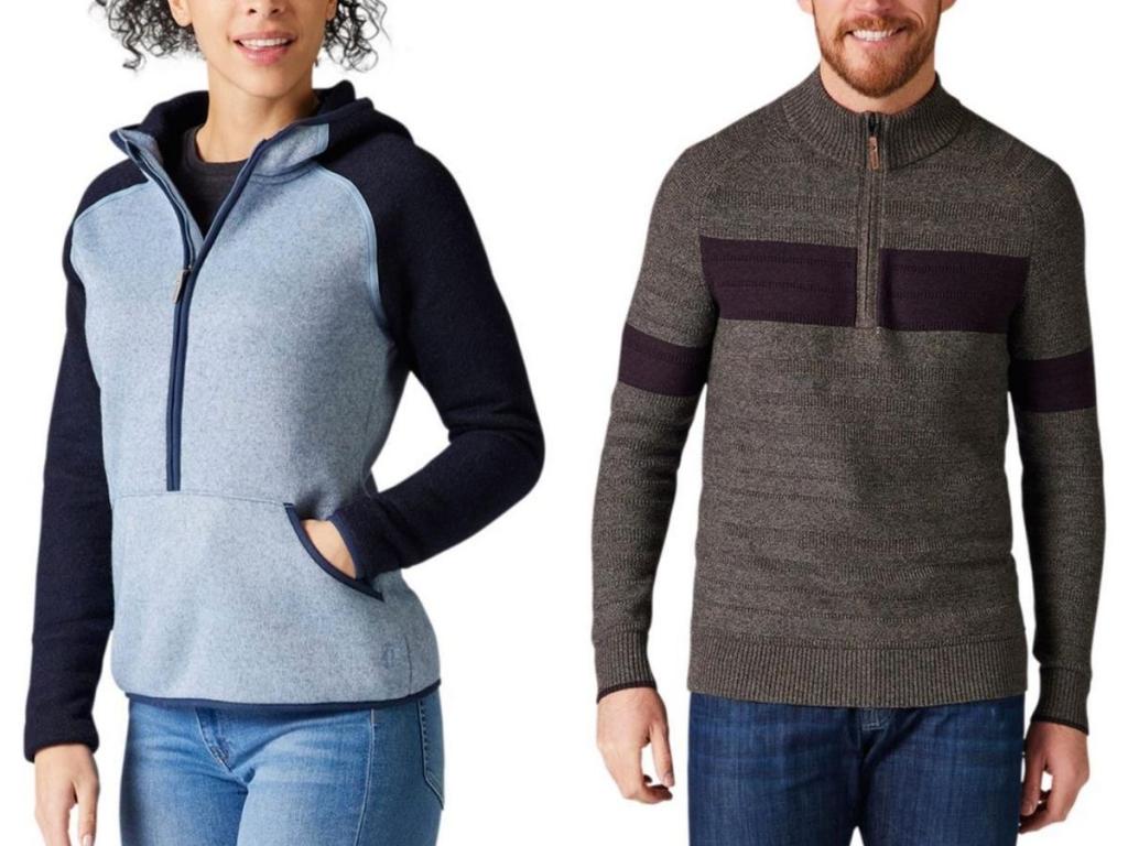 smartwool women's and men's jackets