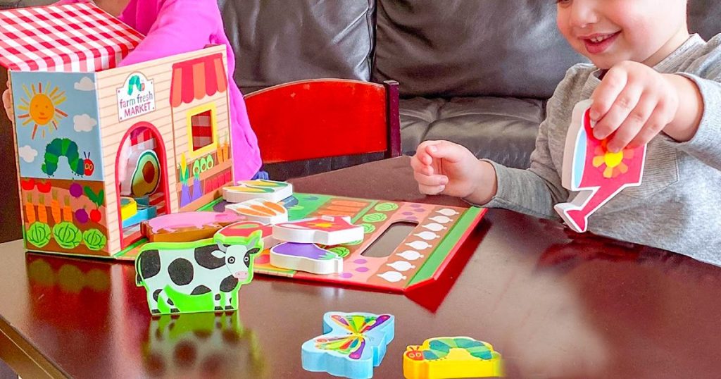 The Very Hungry Caterpillar Wooden Playset