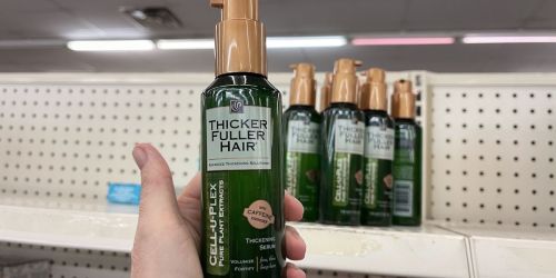 Thicker Fuller Hair Cell-U-Plex Serum Possibly Only $1.25 at Dollar Tree (onlinepare to $9 on Amazon)