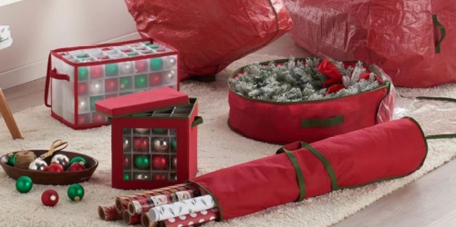 Up to 60% Off Kohl’s Christmas Storage | Gift Wrap Organizer Only $4 + More