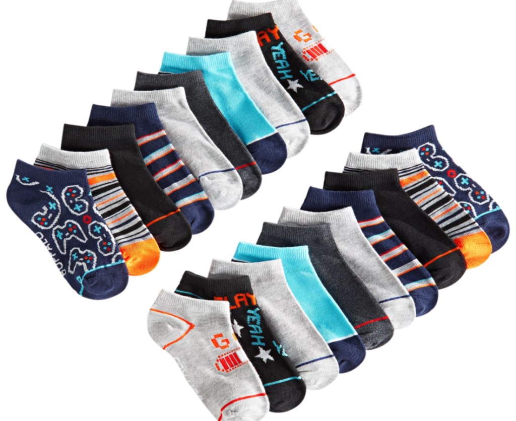 kids Low cut 20 piece socks-2