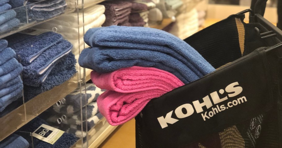 *HOT* Kohl’s Big One Bath Towels Only $2.54 (Stock Up While You Can!)