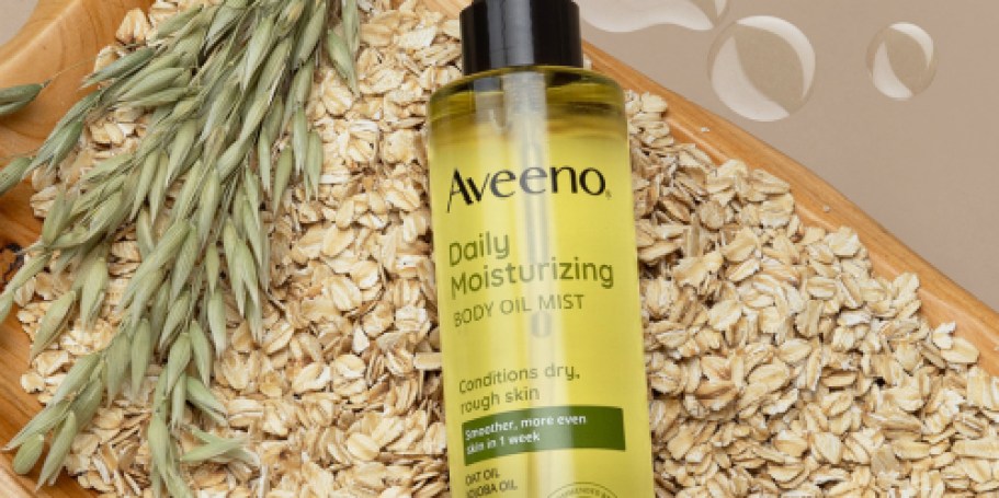 Aveeno Daily Moisture Oil Mist Only $6.39 Shipped on Amazon