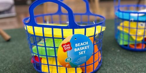 Play Day 10-Piece Beach Basket Only $5.98 on Walmart.online | Great Easter Basket Idea