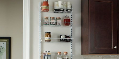 ClosetMaid Adjustable Wall & Door Rack Only $25.49 on Target.online (Regularly $51)