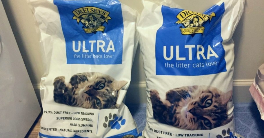 Dr. Elsey’s 40-Pound Cat Litter Just $11.87 Shipped on Amazon (Regularly $24)