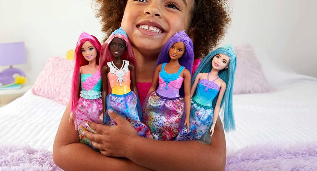 girl hugging Dreamtopia Dolls