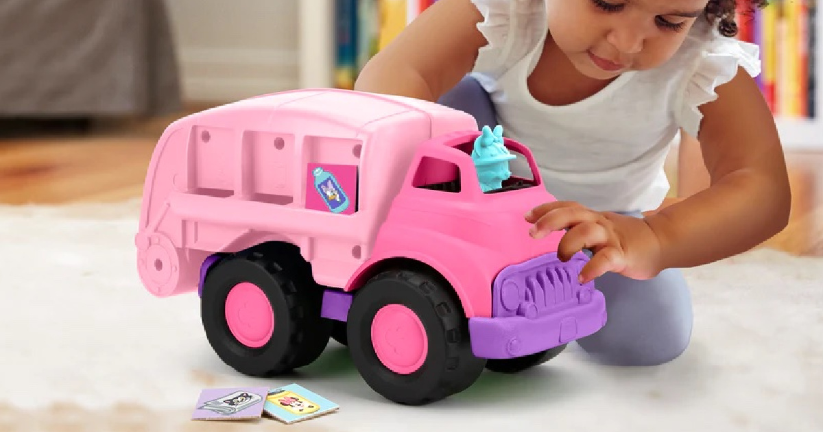 Green Toys Disney Minnie Mouse Recycling Dump Truck Only $6.99 on Amazon (Regularly $30)