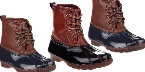 Boys Duck Boots Only $6.99 on Walmart.online (Regularly $30)